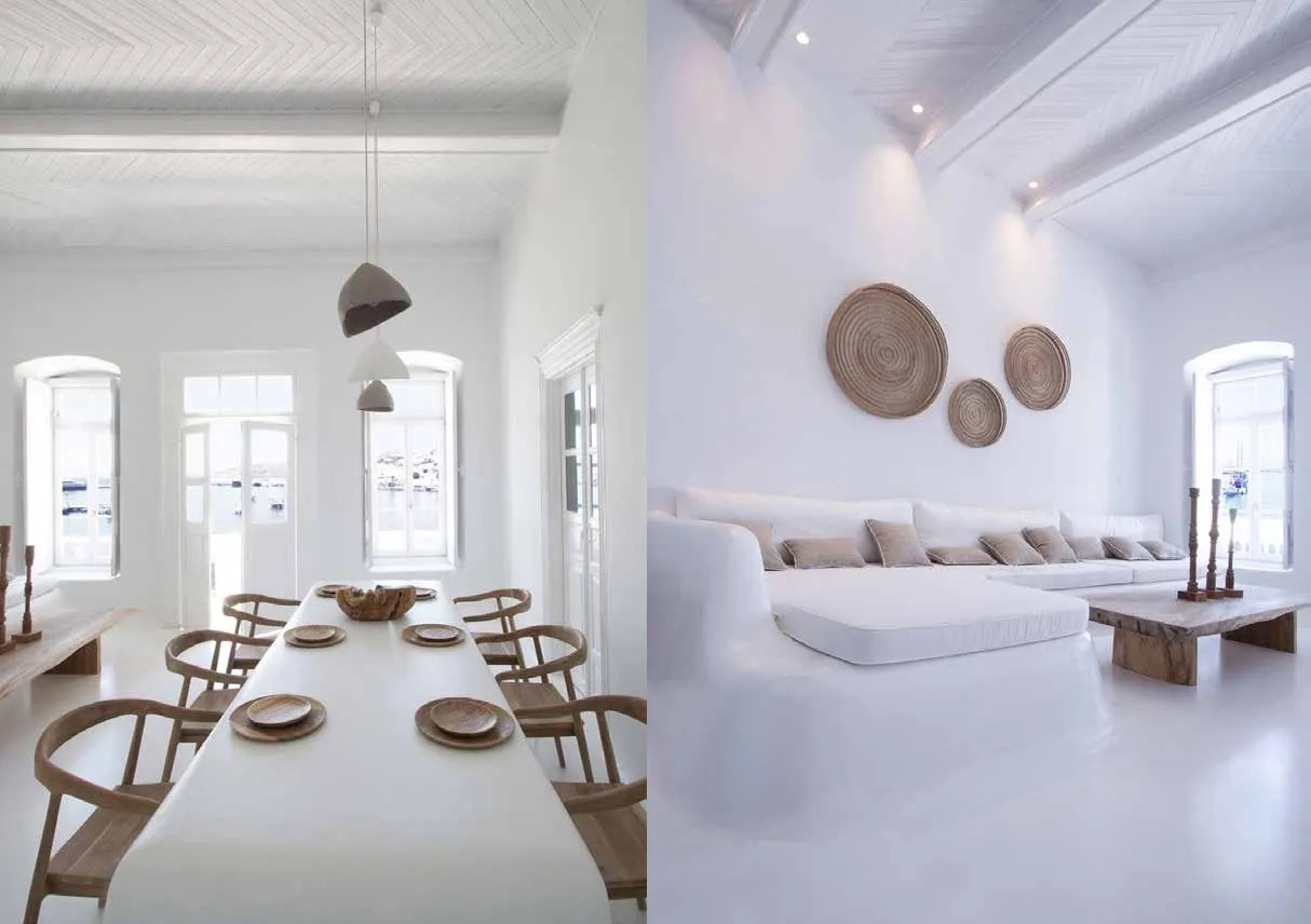 Damac Lagoons Mykonos — интерьер гостиной