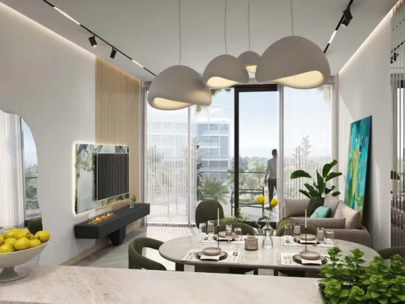 Damac Lagoons Views Phase 3 — интерьер гостиной, фото 11