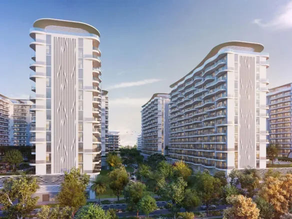 Damac Lagoons Views Phase 3 — вид на комплекс