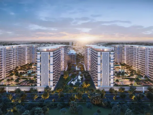 Damac Lagoons Views Phase 3 — вид на комплекс, фото 3