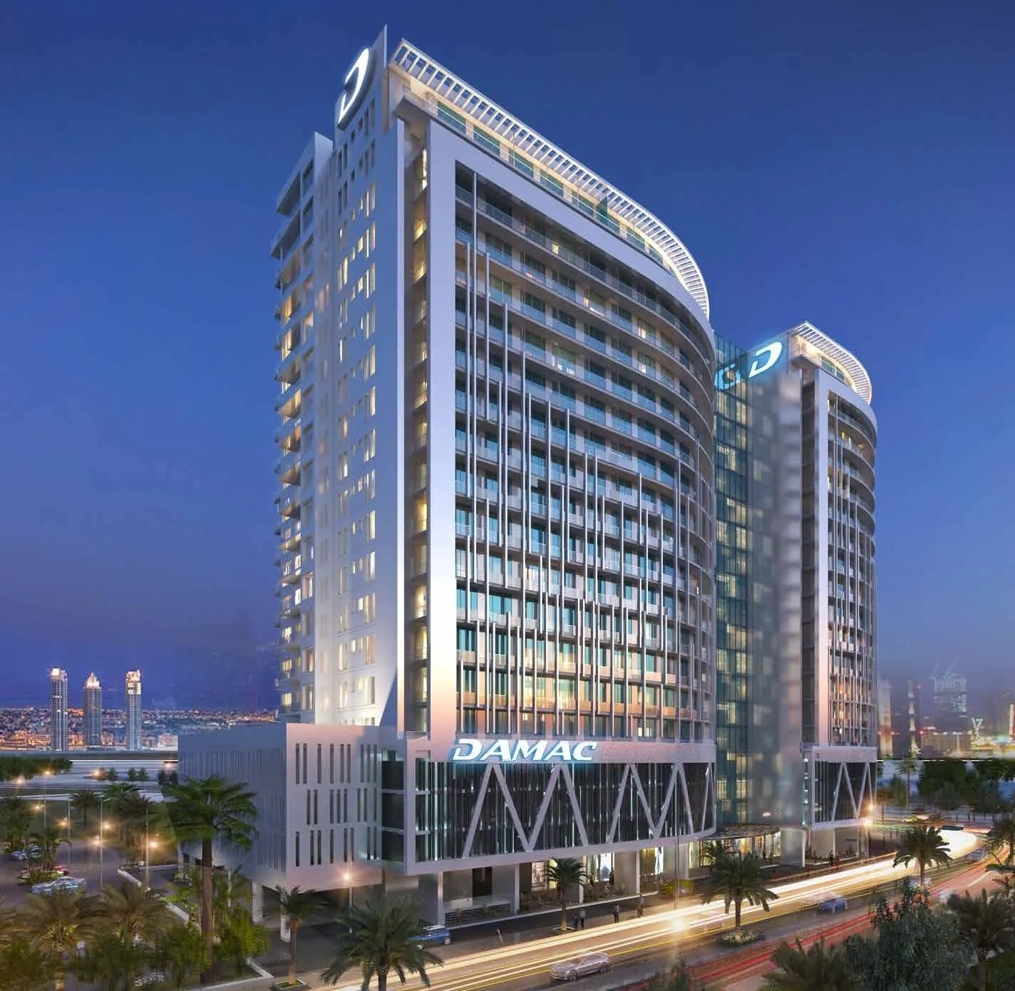 DAMAC Majestine — вид на комплекс