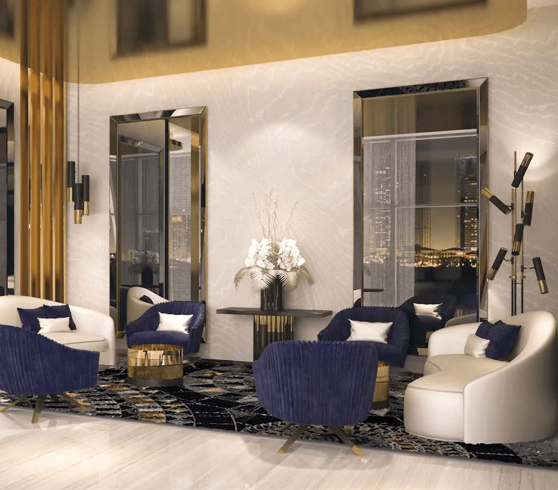 DAMAC Majestine — лобби