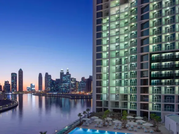 Damac Prive — вид на комплекс