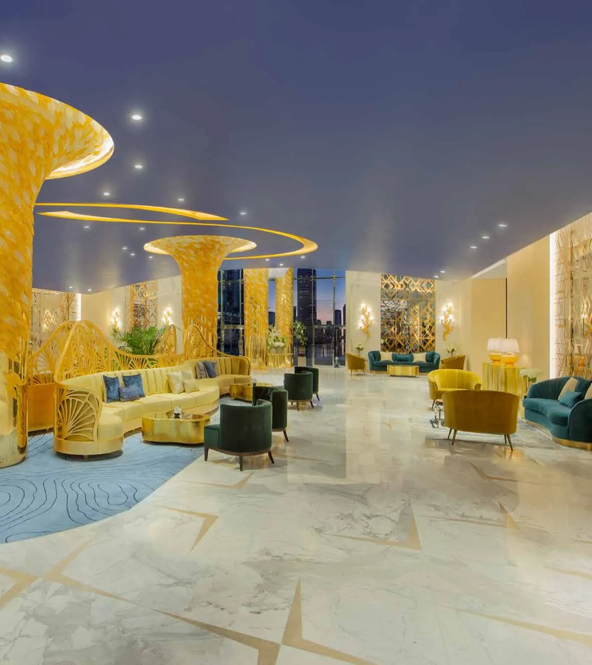 Damac Prive — лобби