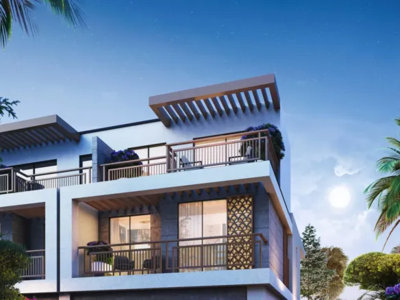 Damac Violet — фасад здания