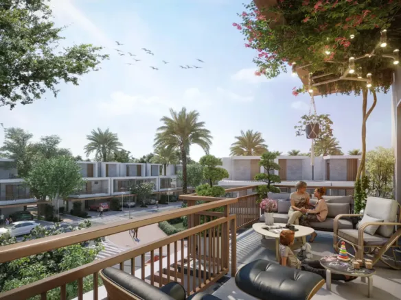 Damac Violet — терраса