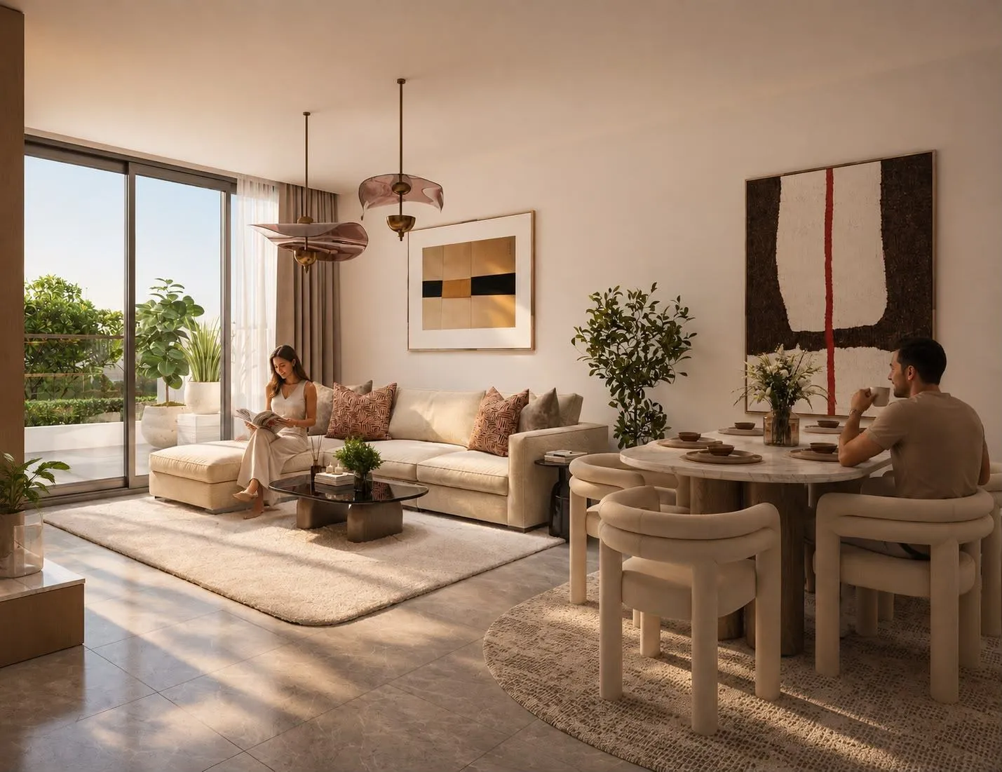 Cavara Circle — интерьер гостиной, фото 5