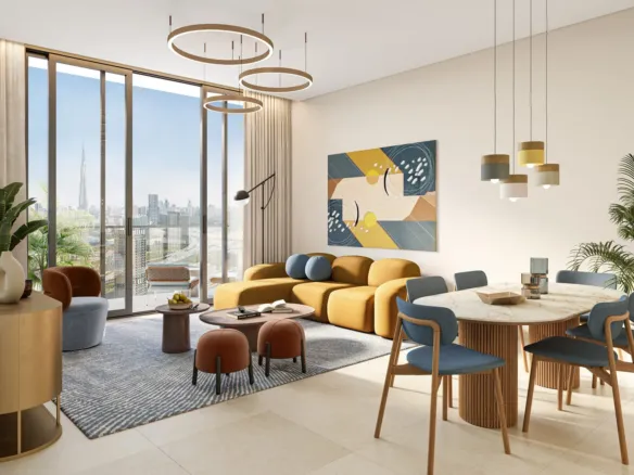 Design Quarter — интерьер гостиной