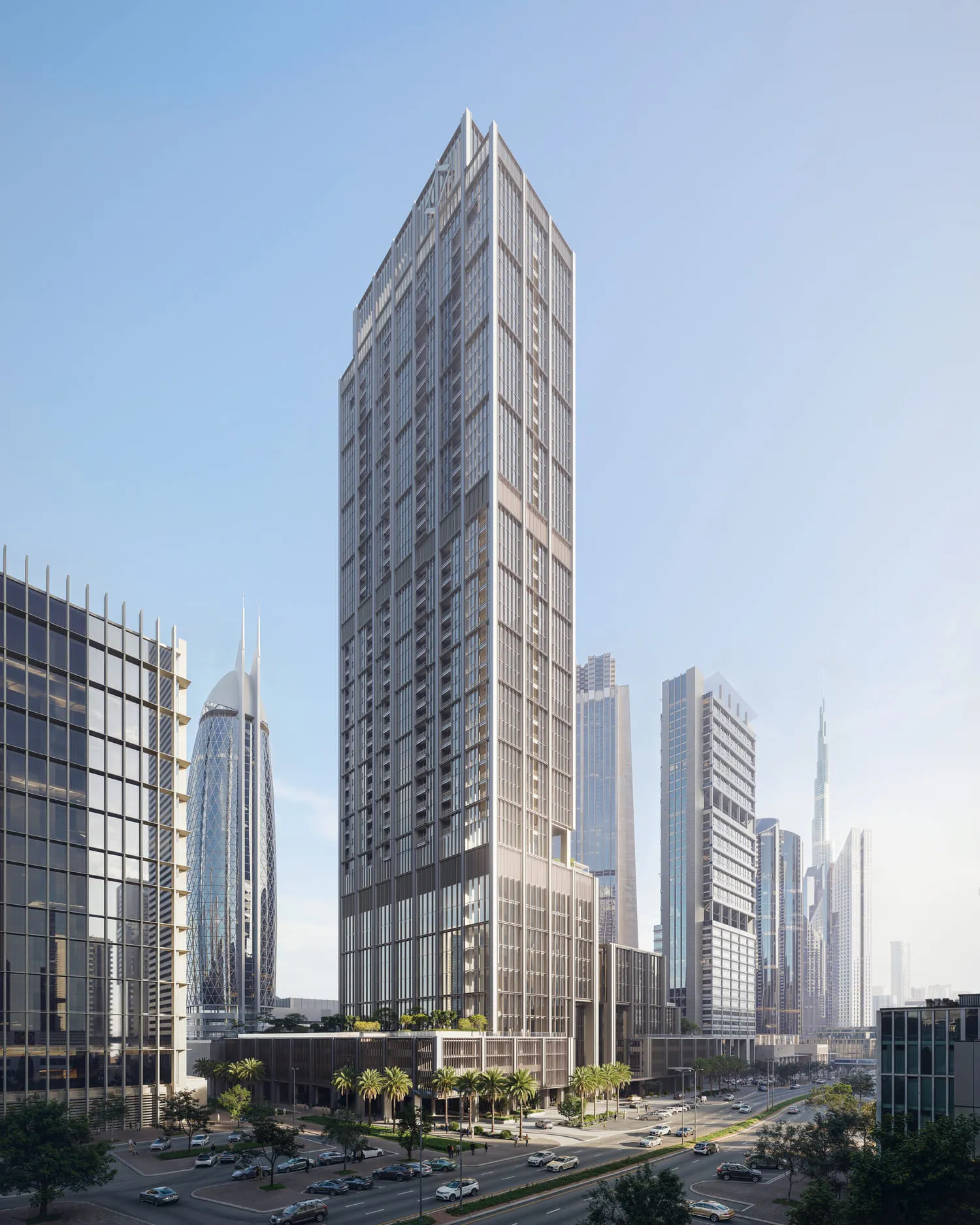 DIFC Heights Tower в районе DIFC (Дубайский международный финансовый центр) — фото 3