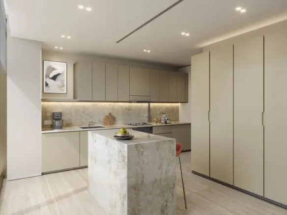 DIFC Living — кухня