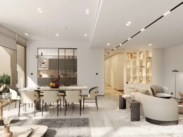 DIFC Living — интерьер гостиной, фото 15