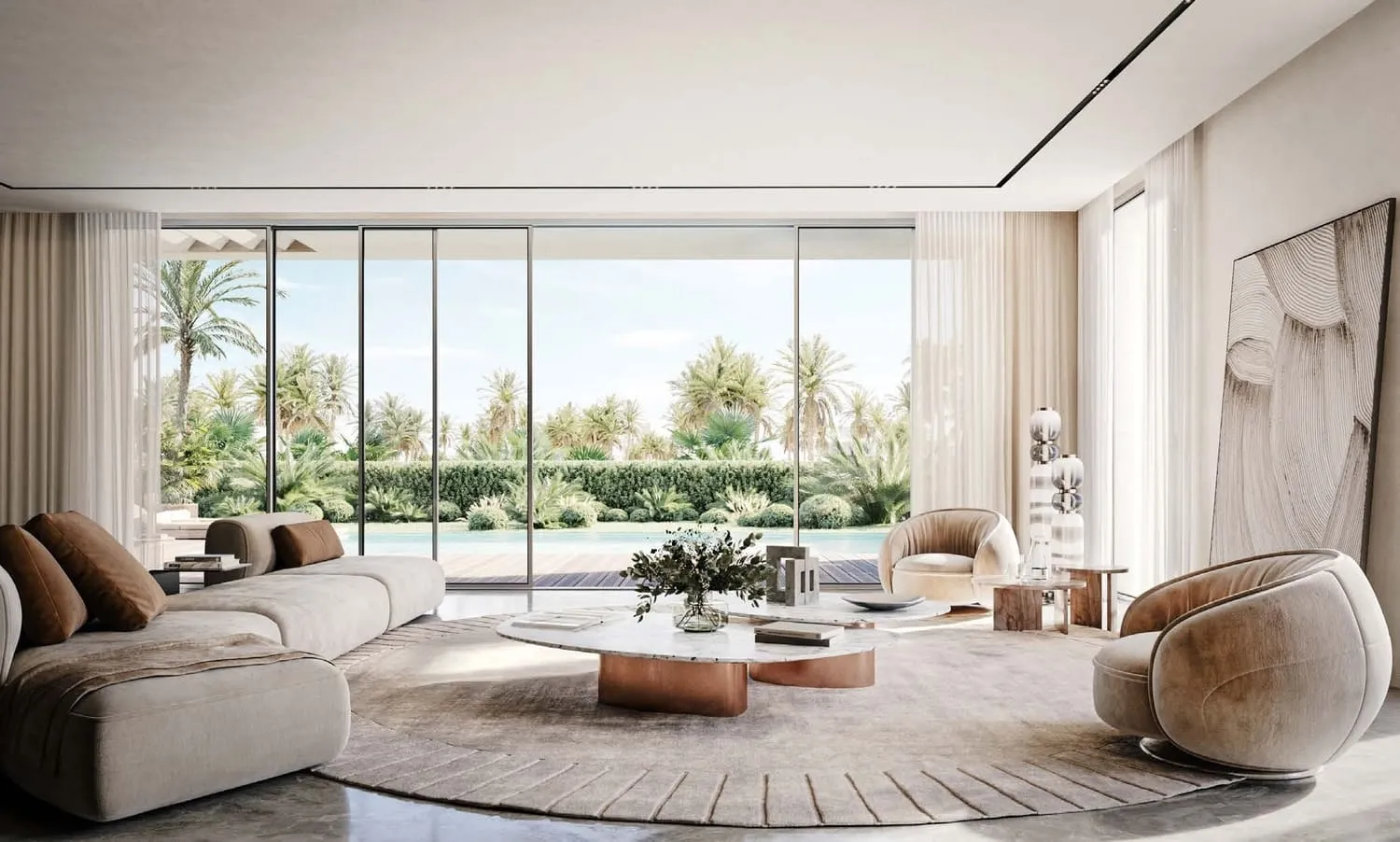 District One West Phase 2 — интерьер гостиной