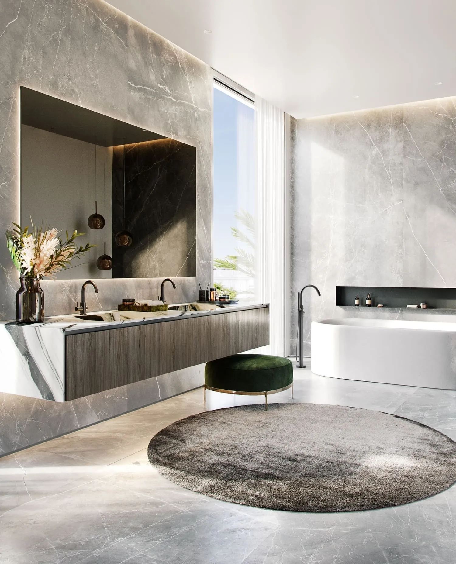 District One West Phase 2 — ванная комната
