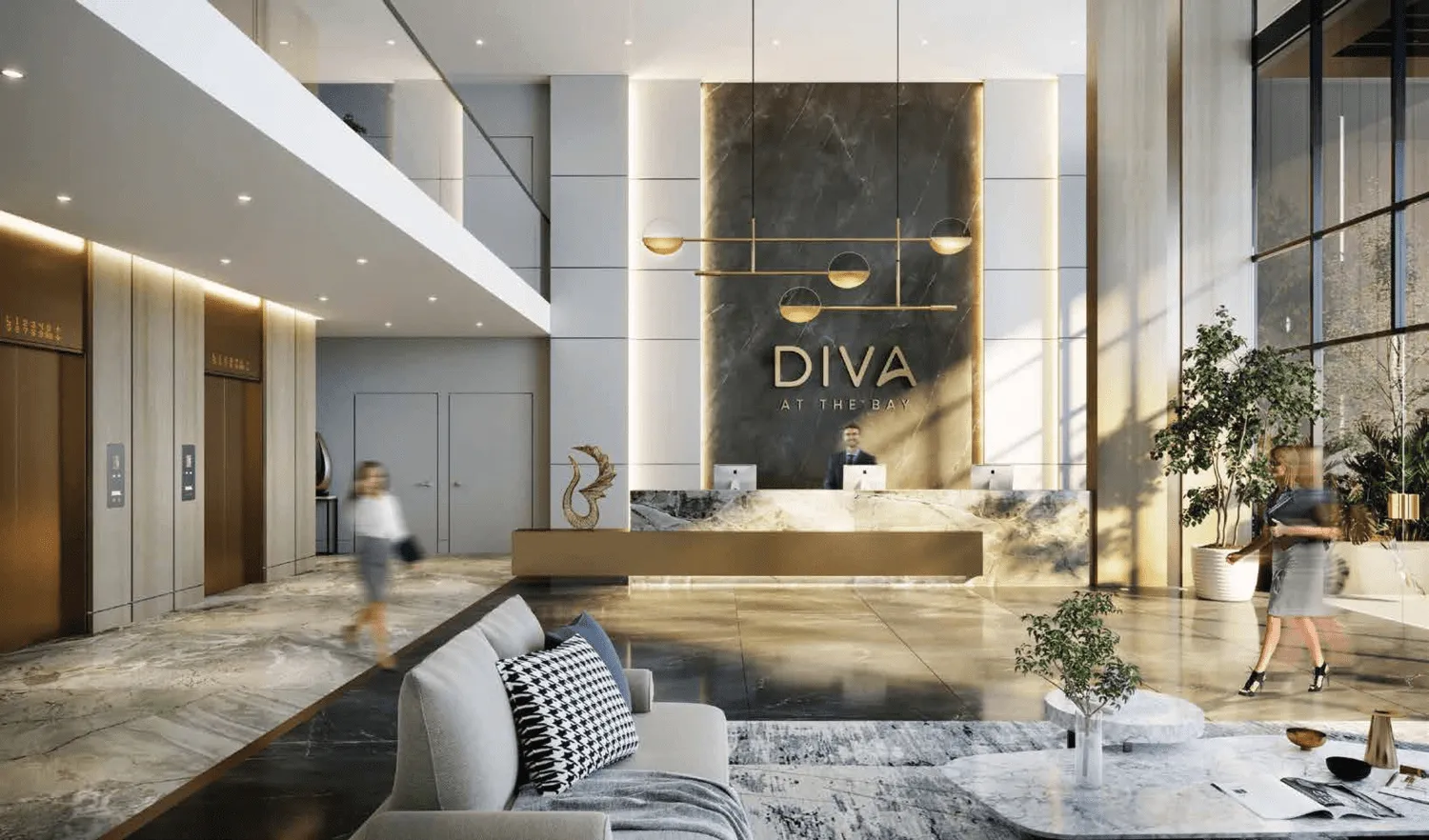 Diva at the Bay — лобби