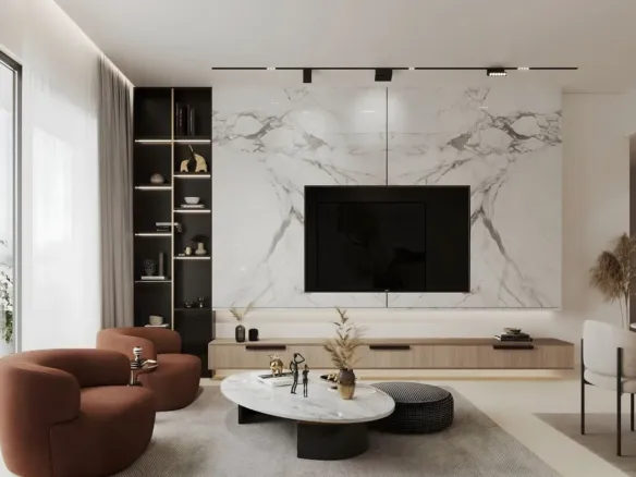 Divine Residencia — интерьер гостиной