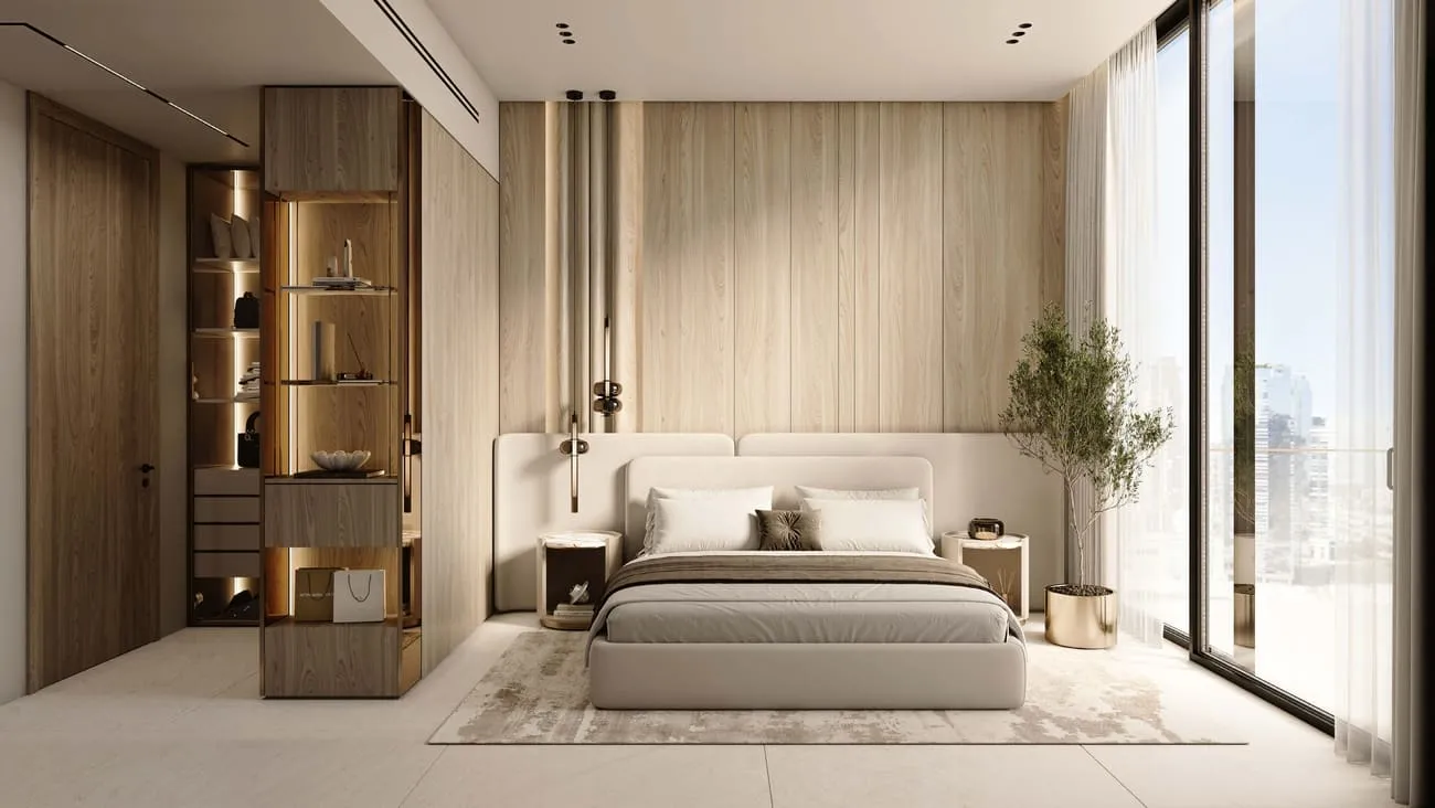 DWTN Residences — спальня