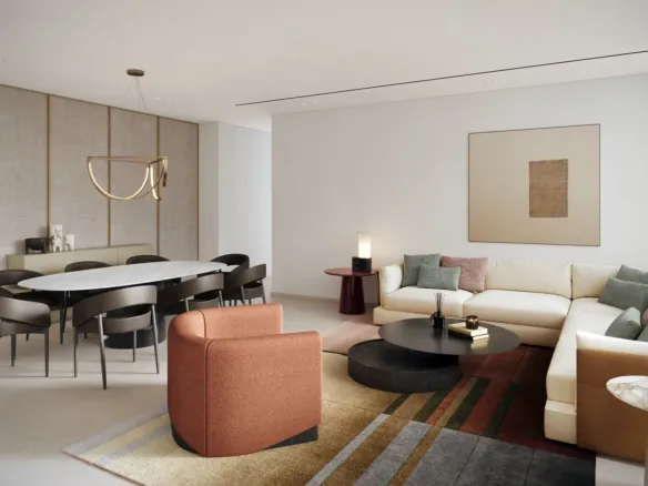 Eden House The Park — интерьер гостиной