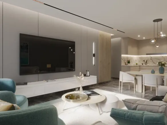 Edgewater Residences 1, 2 and 3 — интерьер гостиной