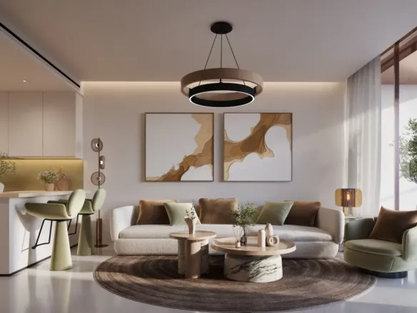 Eira Residence — интерьер гостиной