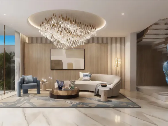 Elara by Durar Group — интерьер гостиной, фото 8