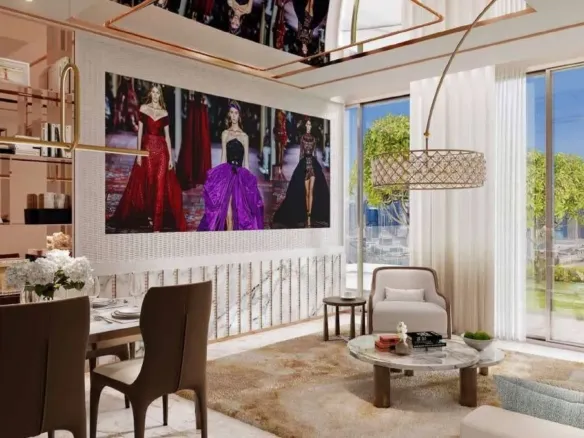 Elegance Tower — интерьер гостиной