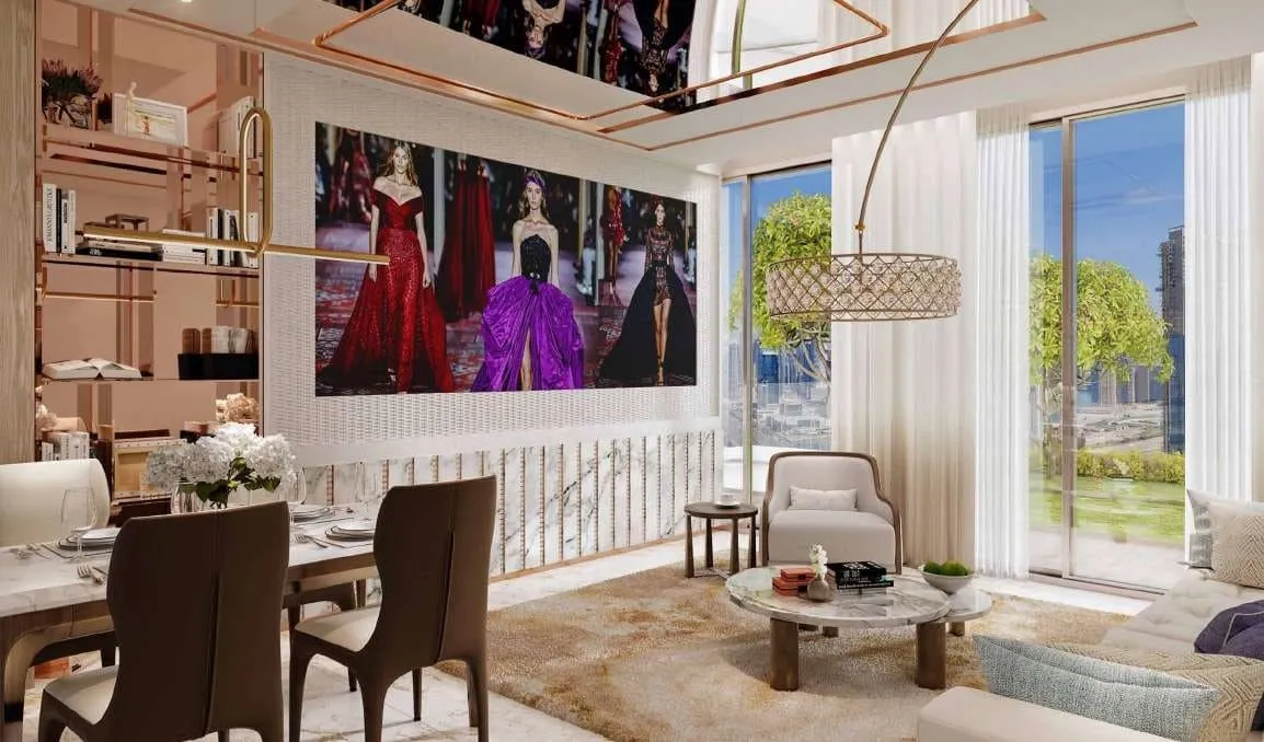 Elegance Tower — интерьер гостиной
