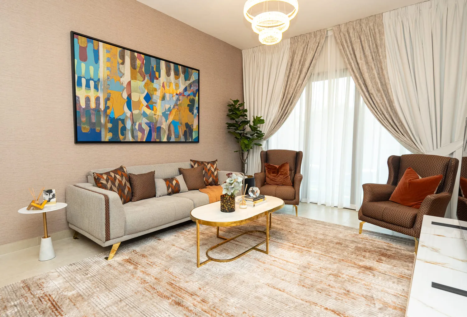 Eleganz — интерьер гостиной