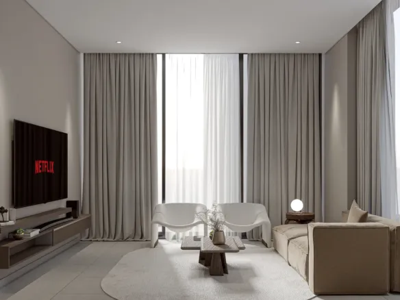 Elevia Residences — интерьер гостиной
