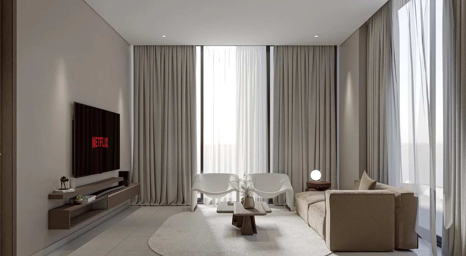Elevia Residences — интерьер гостиной