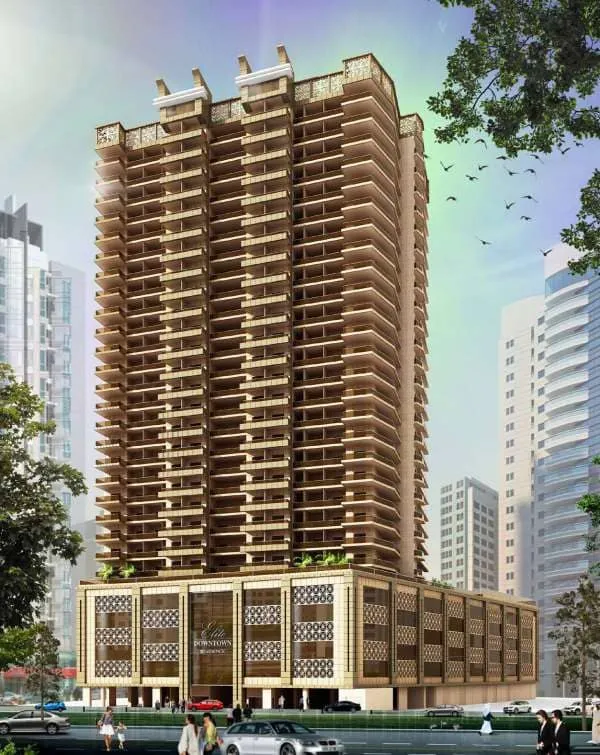 Elite DownTown Residence — вид на комплекс, фото 3