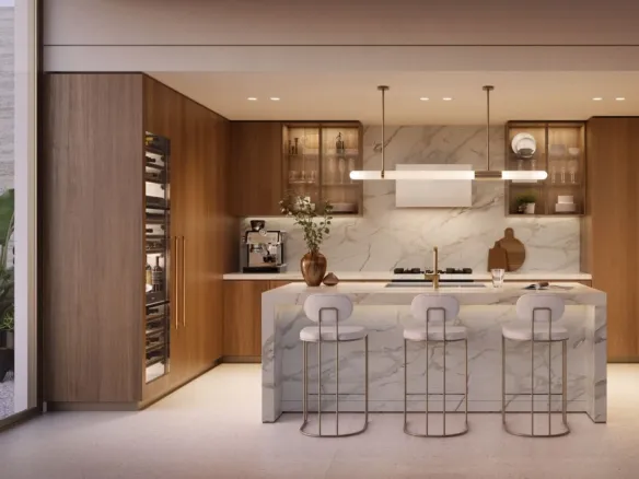 Ellington Beach House — кухня