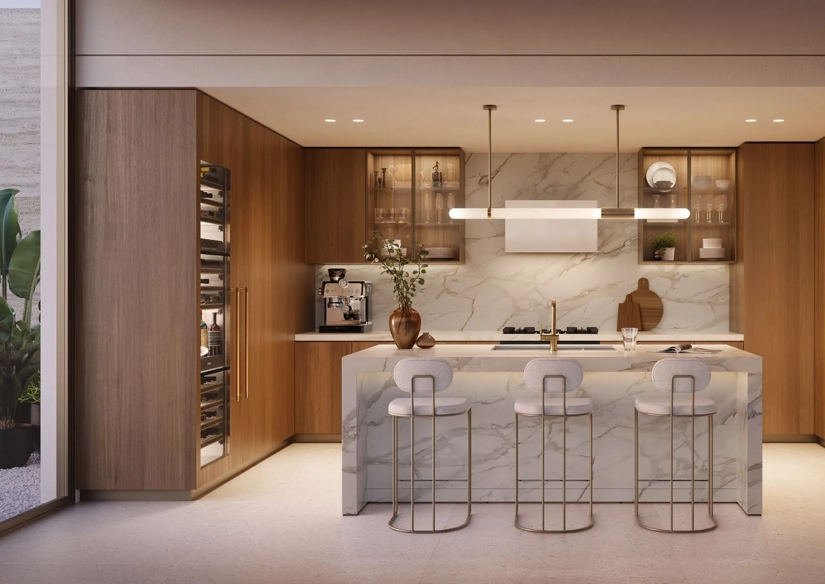 Ellington Beach House — кухня