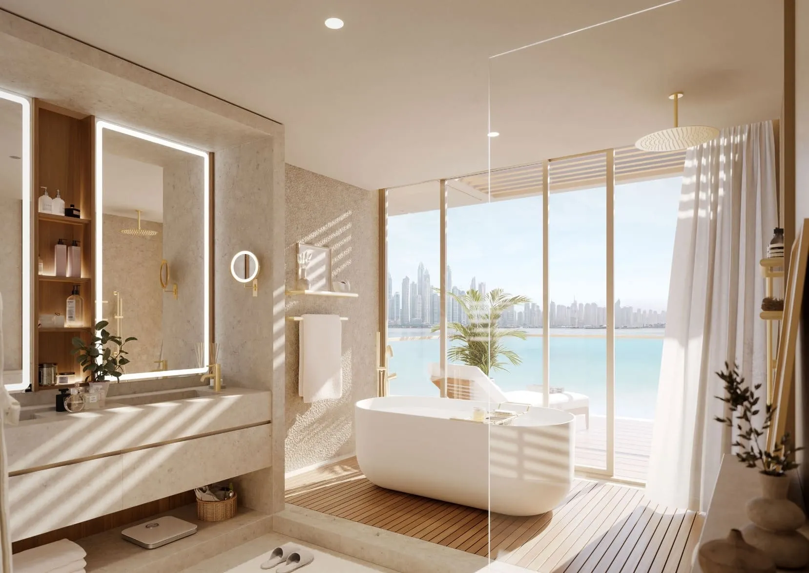 Ellington Beach House — ванная комната