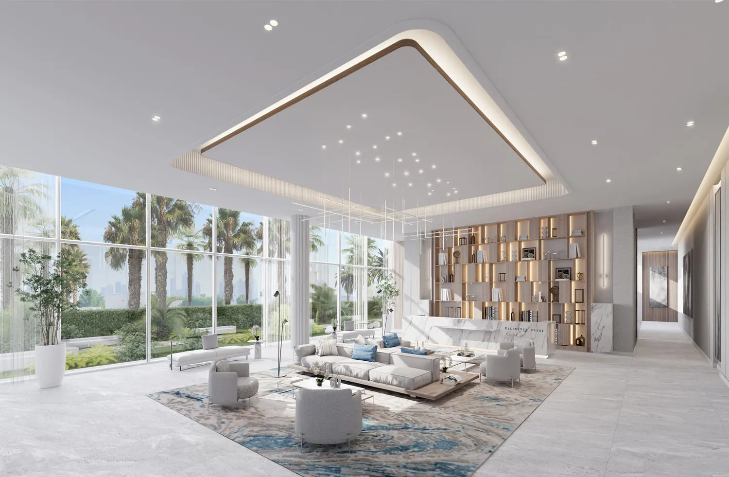 Ellington House III — лобби