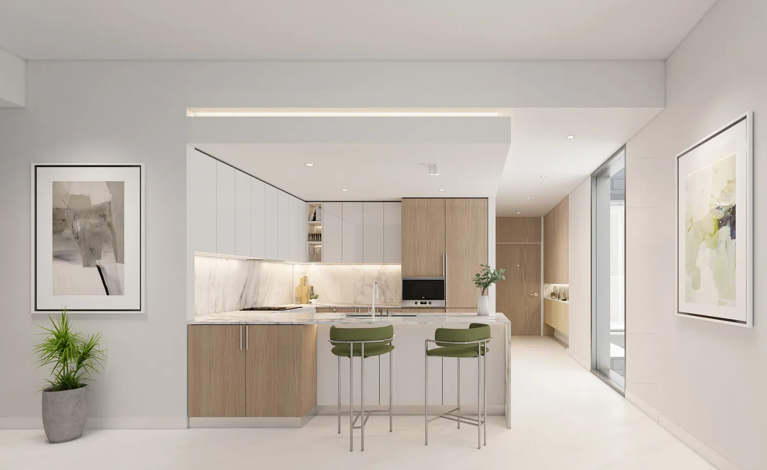 Ellington House III — кухня