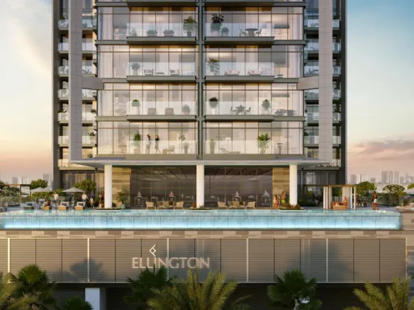 Ellington House IV — бассейн на террасе