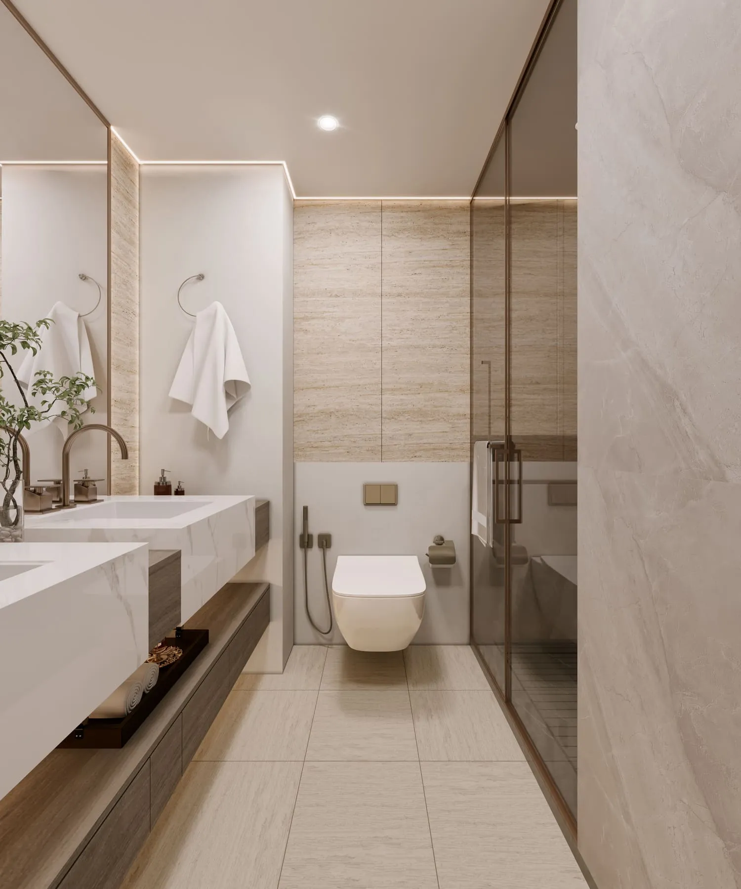 Emerge Residences — ванная комната