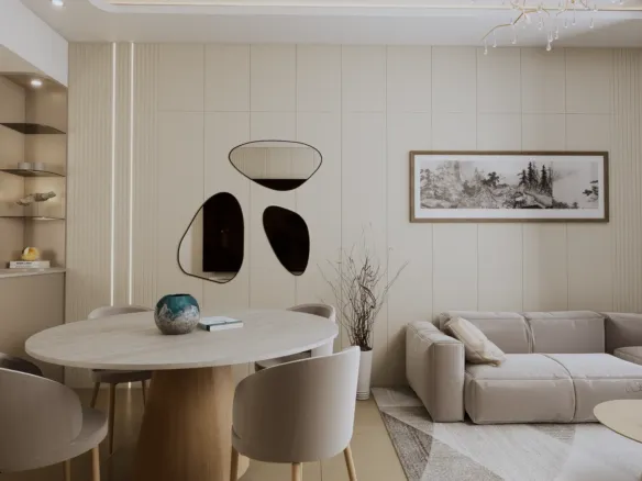 Enaya Residences — интерьер гостиной, фото 4