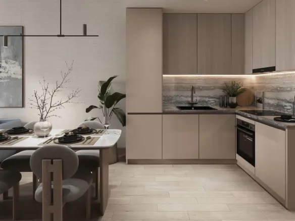 Enre Residence by Imtiaz — кухня-столовая