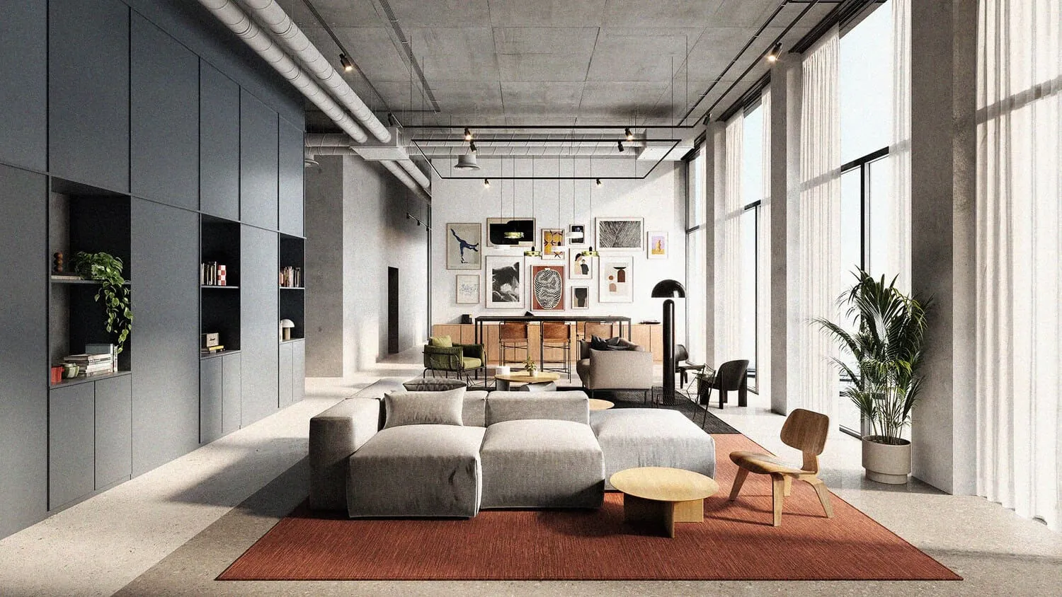 Enta Residences — лобби