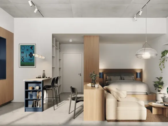 Enta Residences — интерьер студии