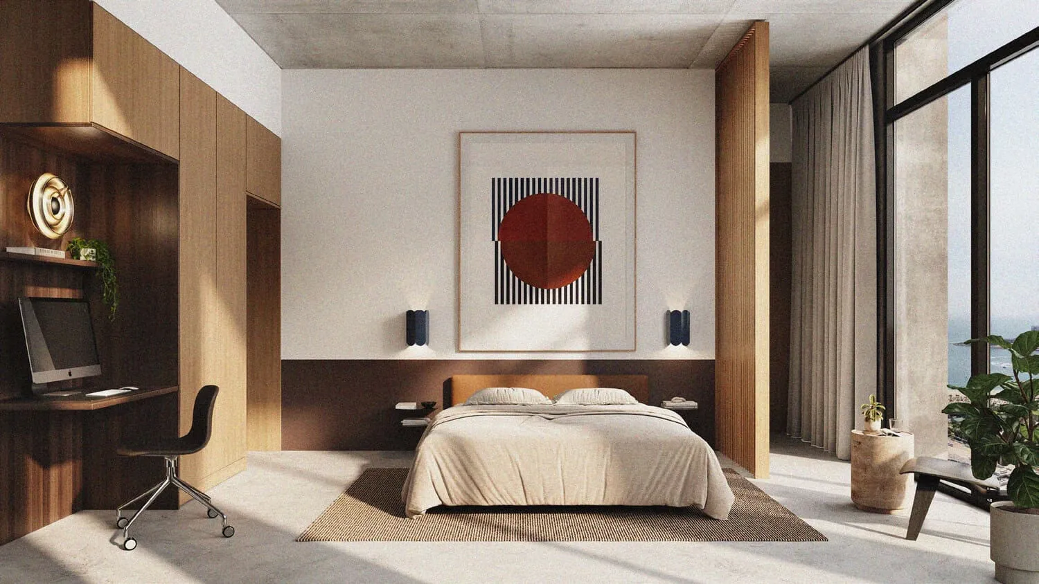Enta Residences — спальня