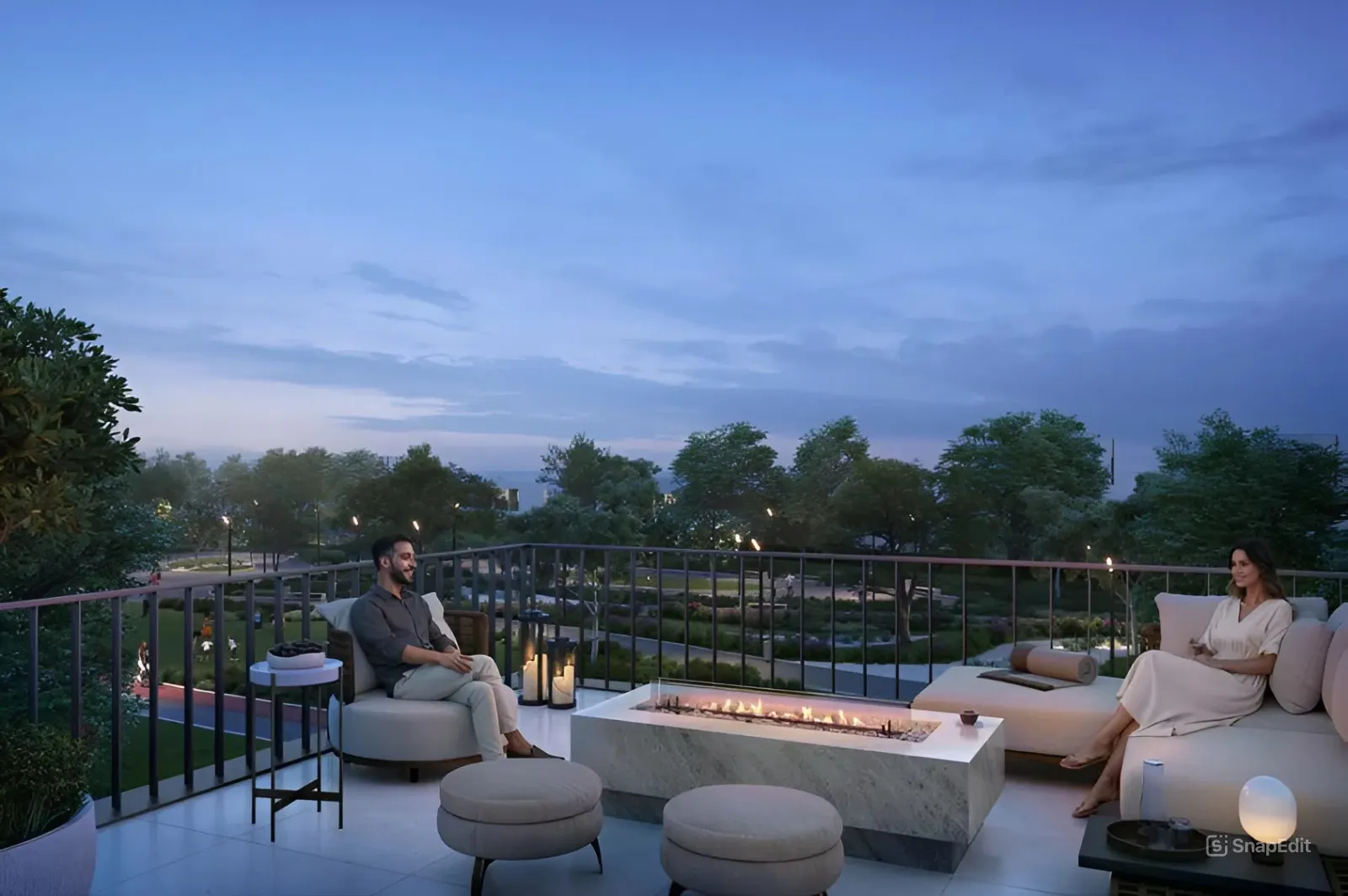 Equestra — терраса