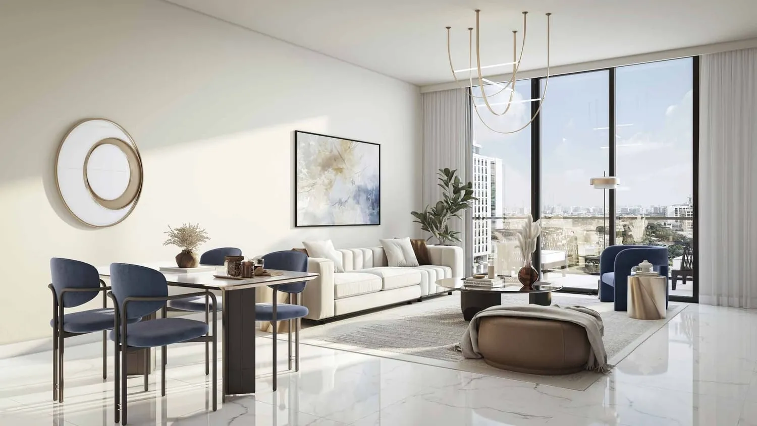 Equiti Home — интерьер гостиной