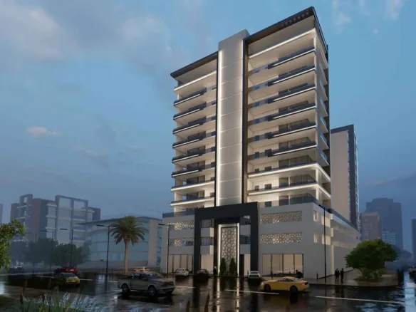 Equiti Residence — фасад здания
