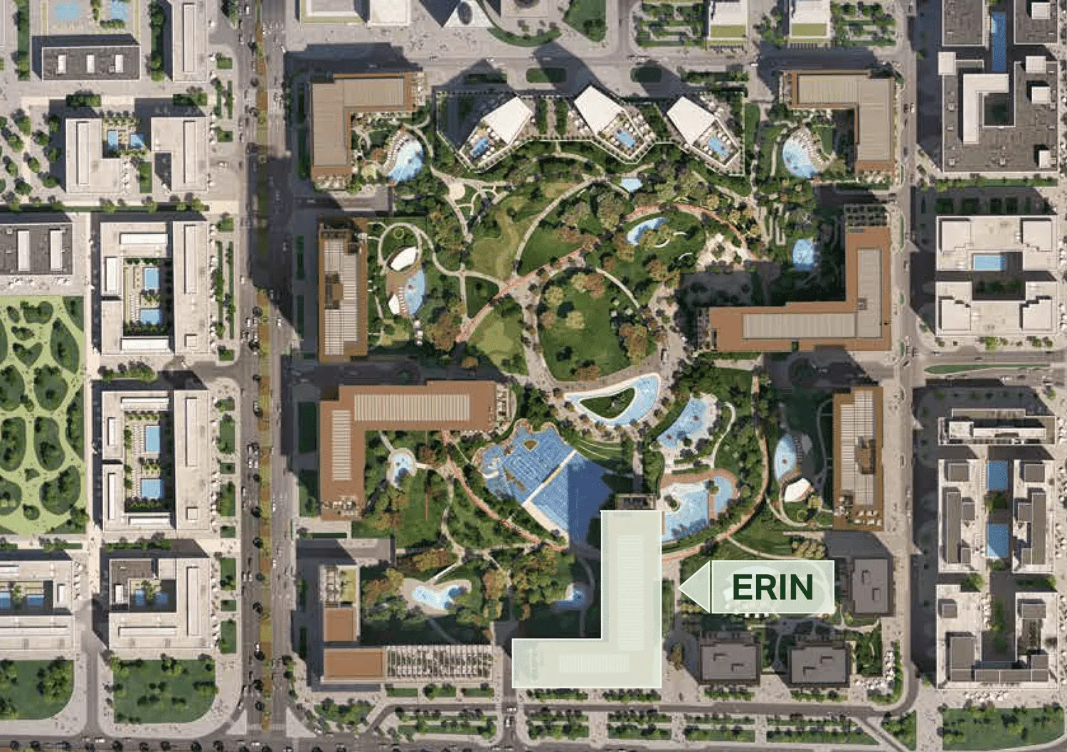 Erin Central Park в районе Сити Вок — фото 7
