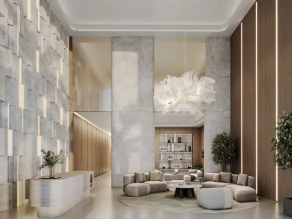 Esme Beach Residences — лобби