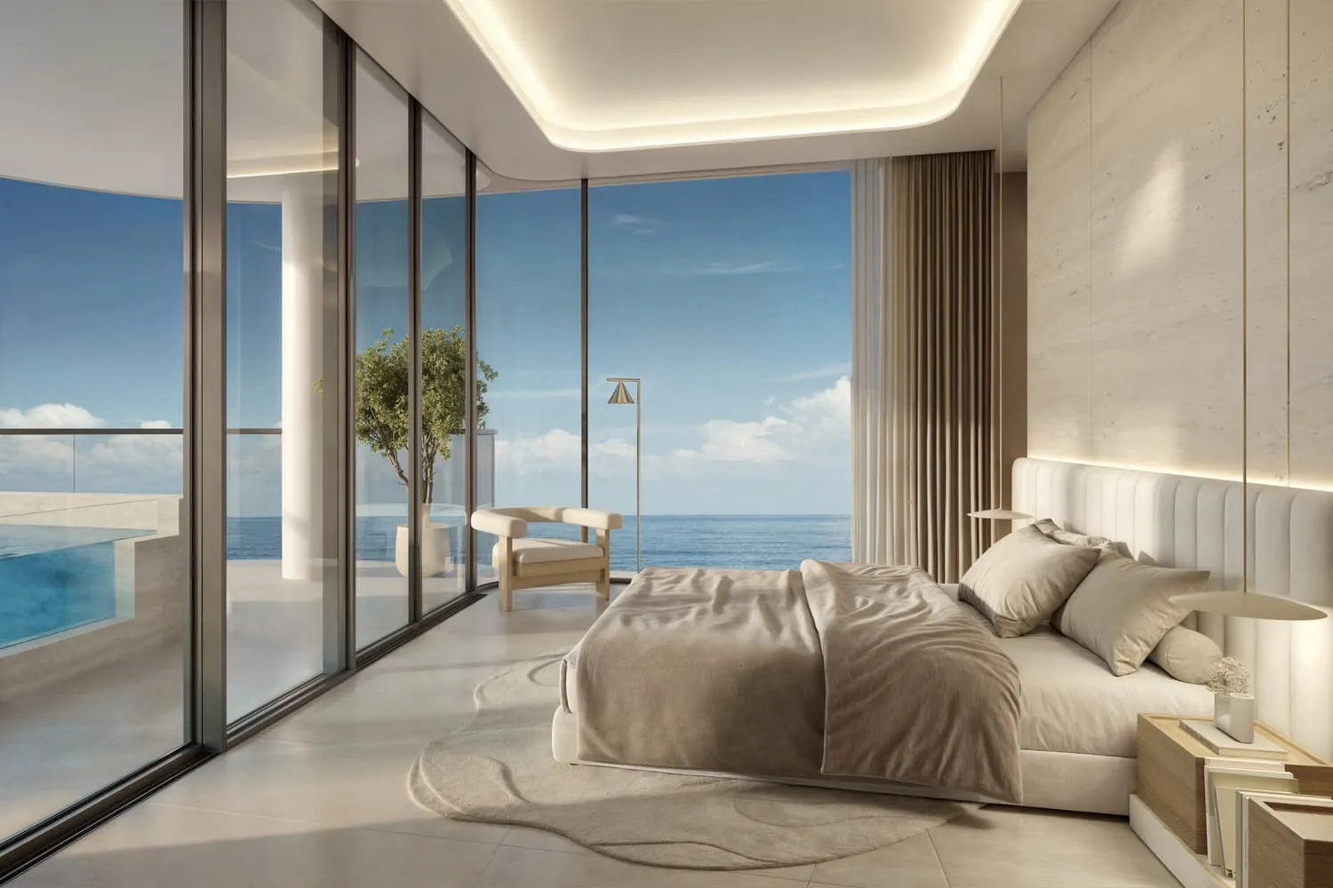 Esme Beach Residences — спальня