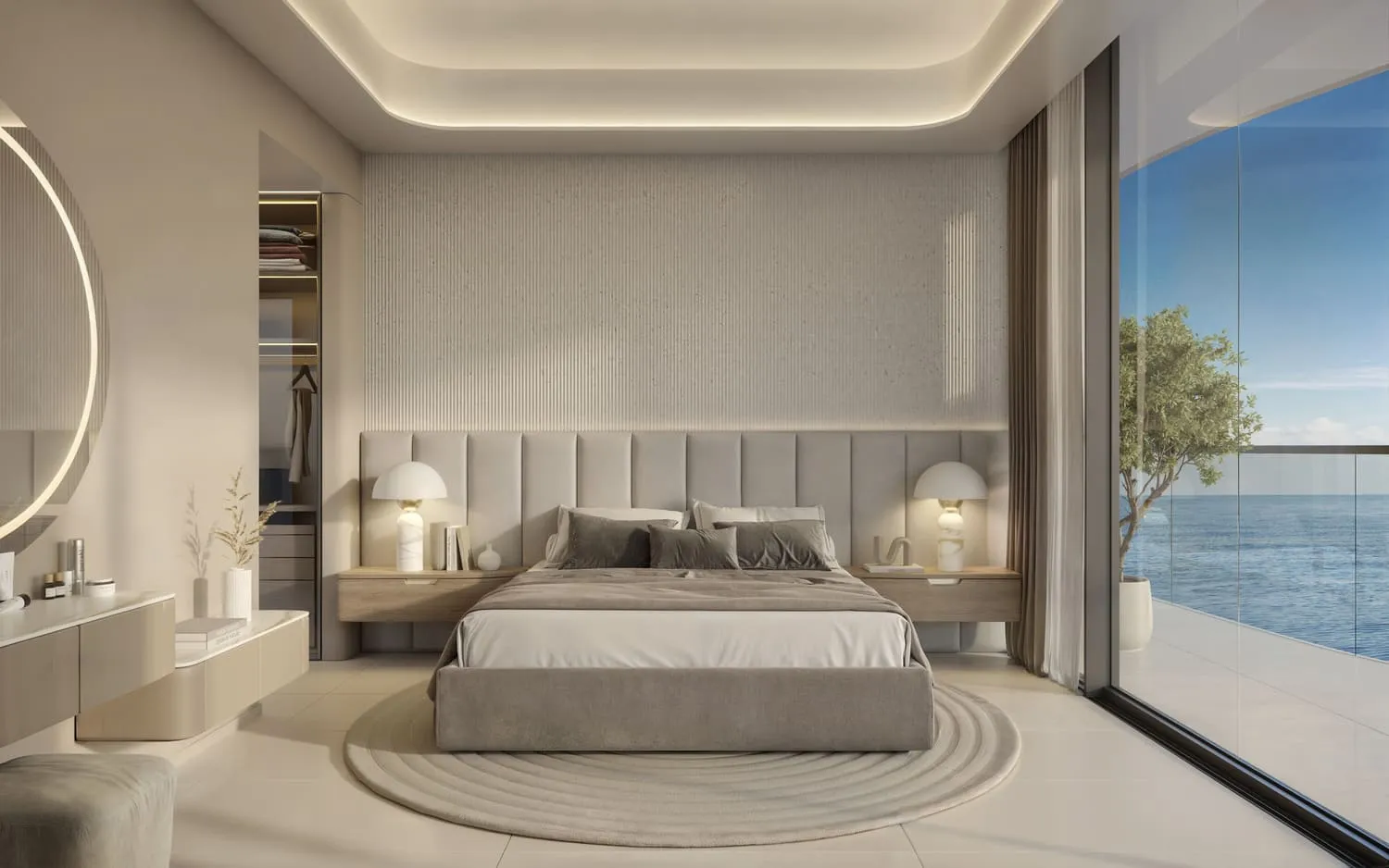 Esme Beach Residences — спальня, фото 7