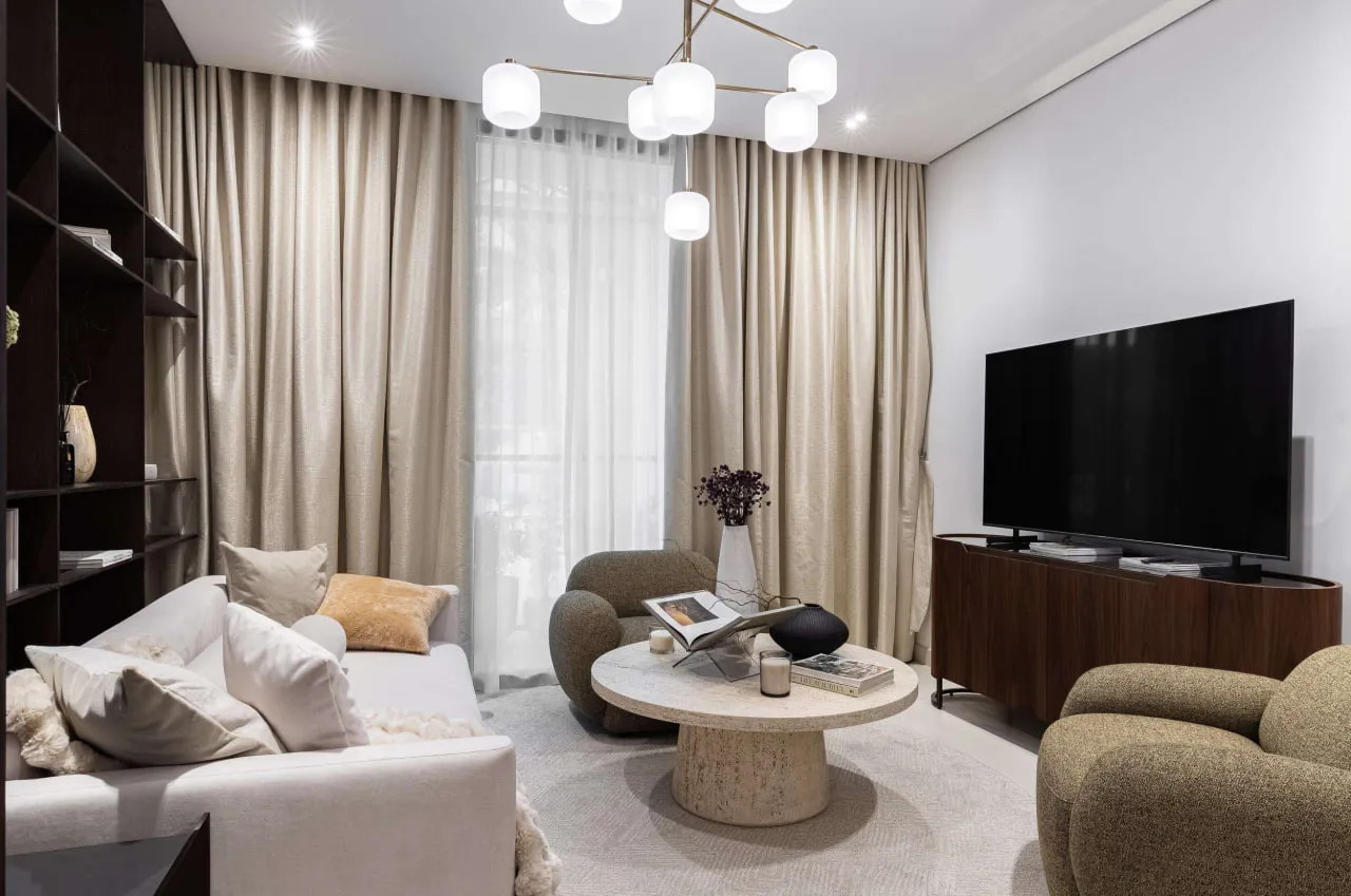 EVERGR1N House 2 — интерьер гостиной, фото 5